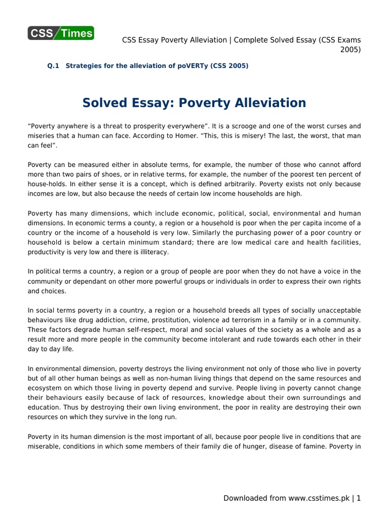 causes of poverty essay essay on poverty in pakistan with quotations